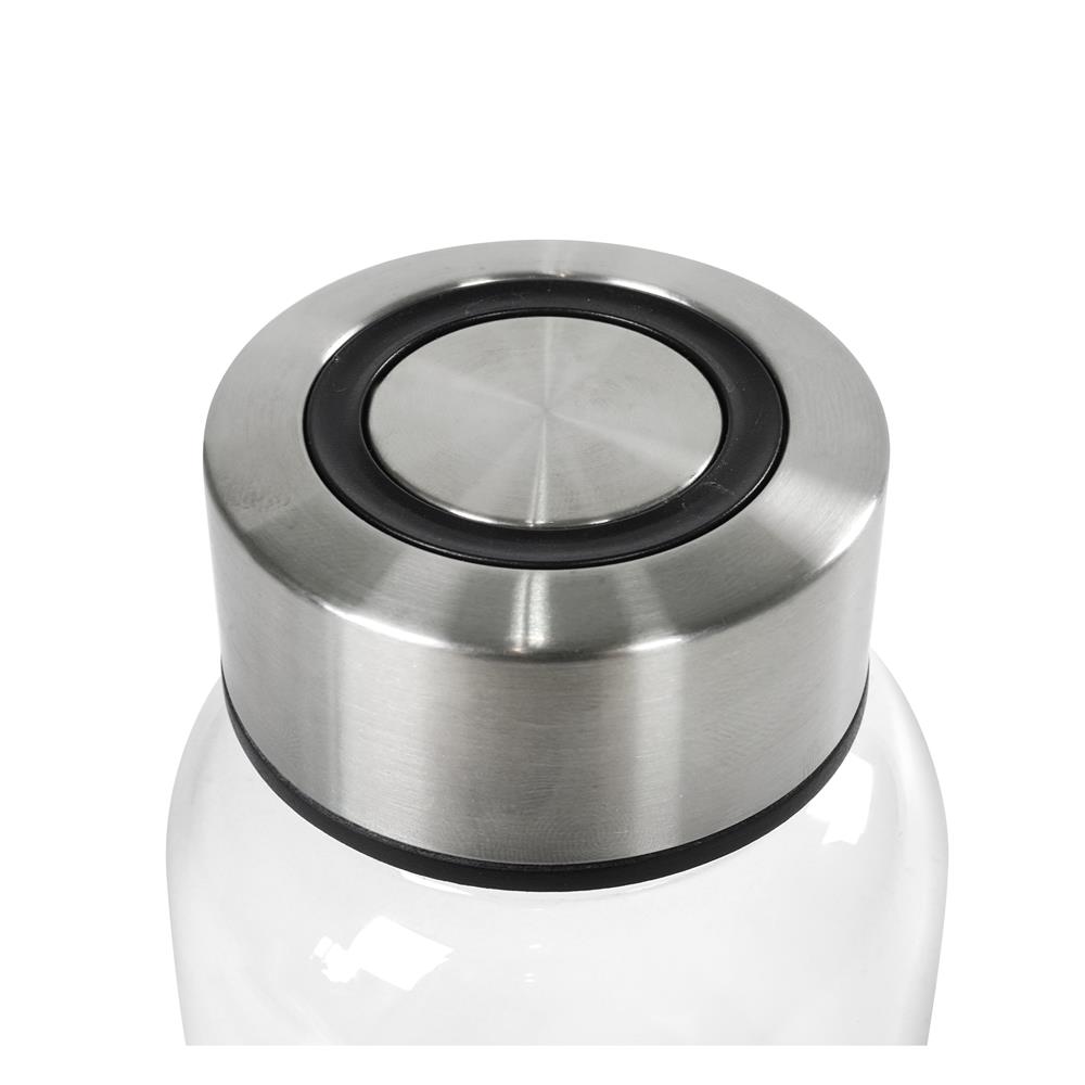 ขวดน้ำแก้วโบโรซิลิเกตฝาเกลียว 0.85 ลิตร KECH KATE