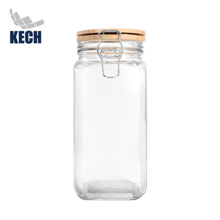 ขวดโหลแก้วฝาสปริง 1200 มล. KECH STICK_0