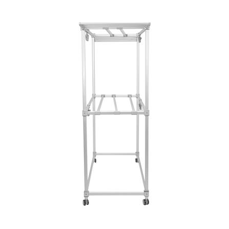 ราวตากผ้าอะลูมิเนียม มีปีกพับได้ 9 เส้น PLIM ALUFLEX 1.5 เมตร_2