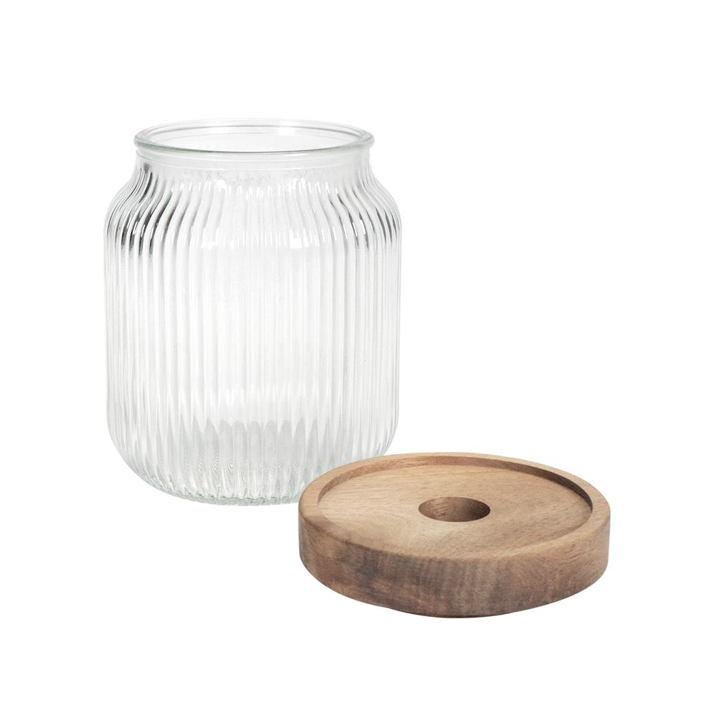 ขวดโหลแก้วฝาดึง 460 มล. KECH TIMBER