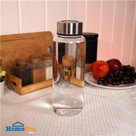 ขวดน้ำแก้วโบโรซิลิเกตฝาเกลียว 1 ลิตร KECH KATE_3