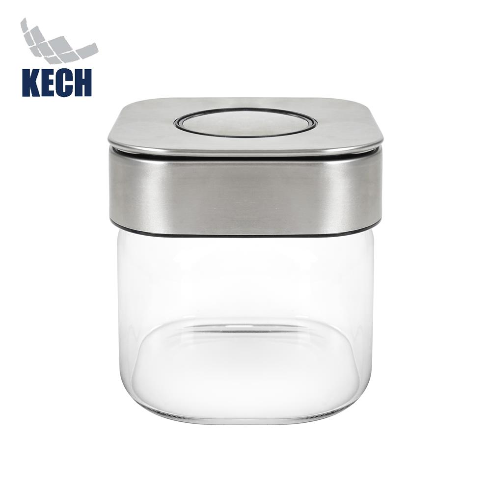 ขวดโหลแก้วโบโรซิลิเกตฝากด 480 มล. KECH GRACE