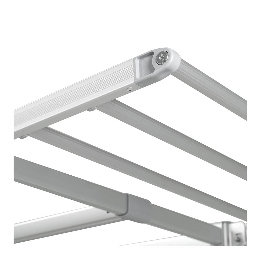 ราวตากผ้าอะลูมิเนียม มีปีกพับได้ 7 เส้น PLIM ALUFLEX 1.2 เมตร