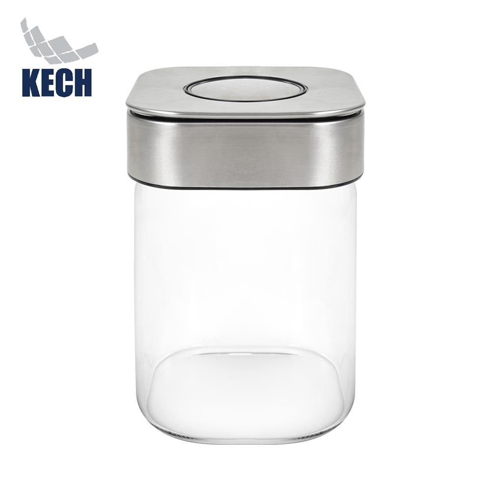 ขวดโหลแก้วโบโรซิลิเกตฝากด 800 มล. KECH GRACE