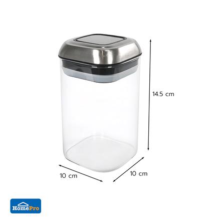 ขวดโหลแก้วโบโรซิลิเกตฝากด 850 มล. KECH GENES_5