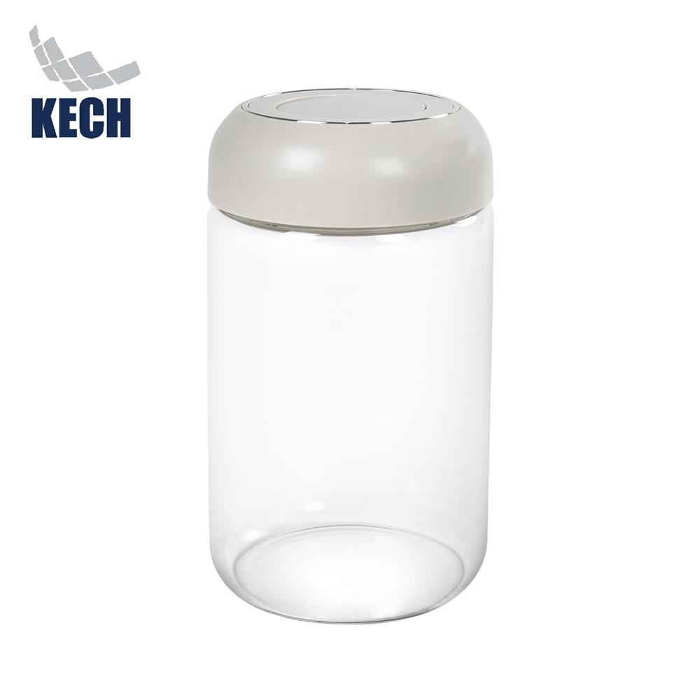 ขวดโหลแก้วโบโรซิลิเกตฝากด 850 มล. KECH JOLIE