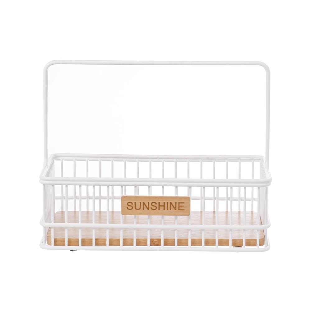 ตะกร้าผลไม้เหลี่ยม KECH SUNSHINE 15.7x24 ซม.