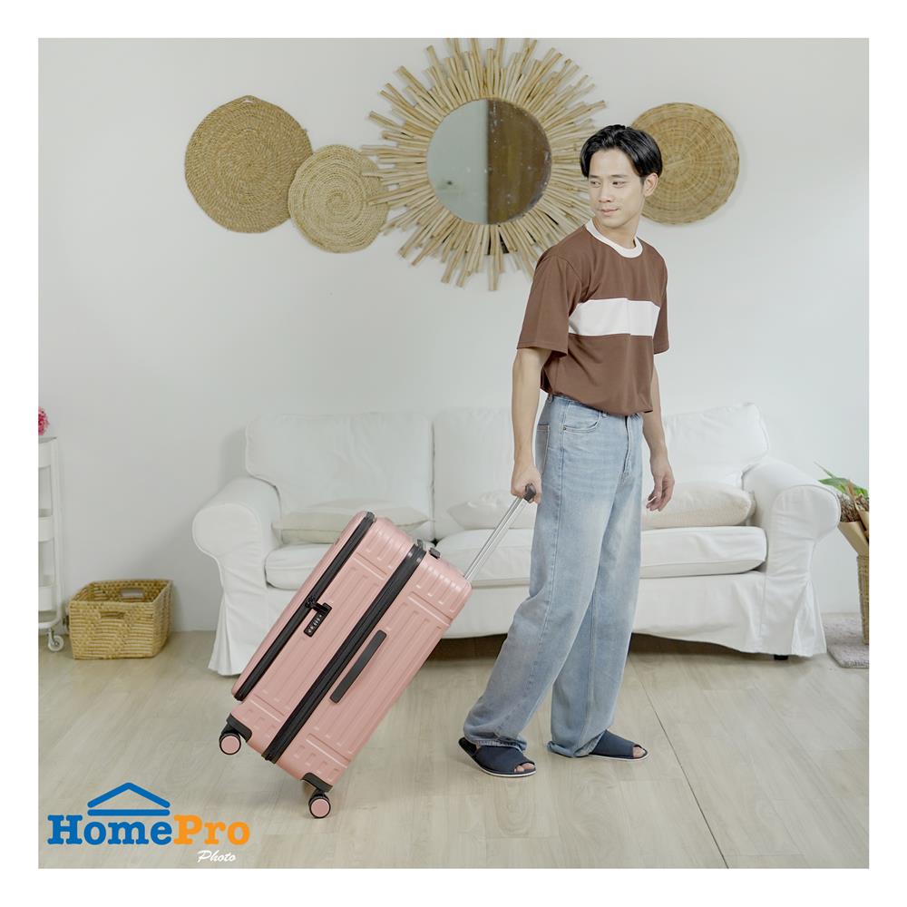 กระเป๋าเดินทาง 26 นิ้ว AVENTRA RIGA สีชมพู