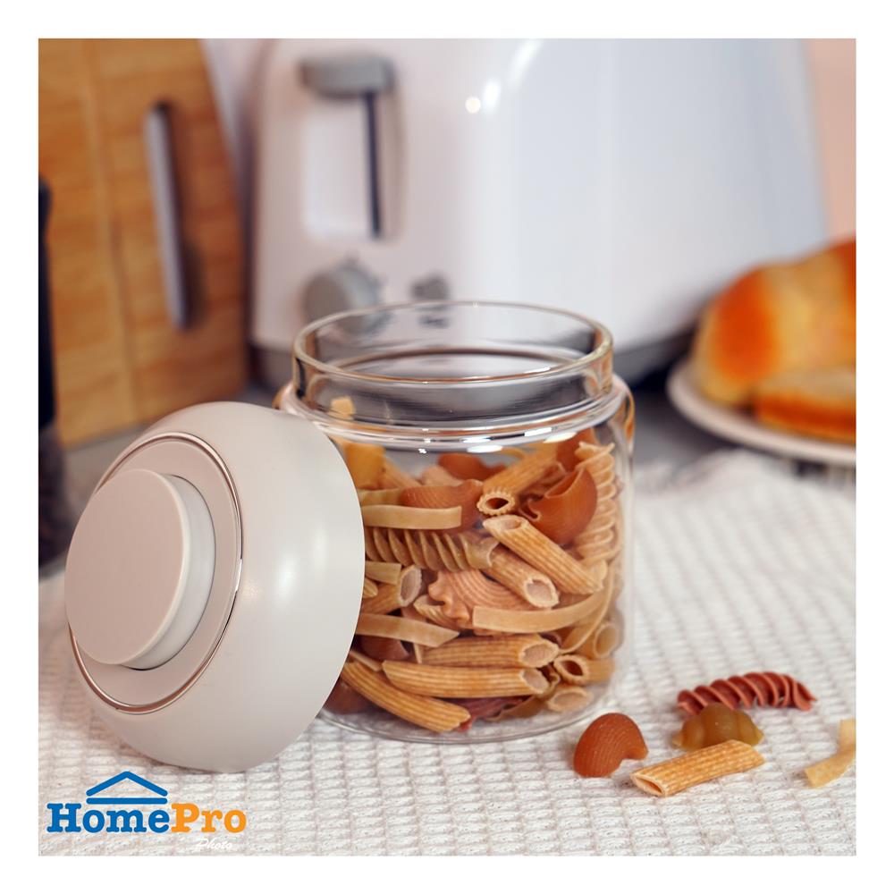 ขวดโหลแก้วโบโรซิลิเกตฝากด 550 มล. KECH JOLIE