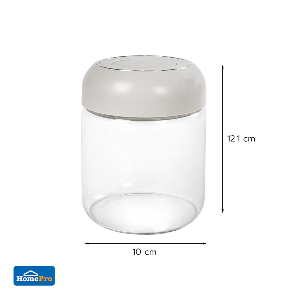 ขวดโหลแก้วโบโรซิลิเกตฝากด 550 มล. KECH JOLIE