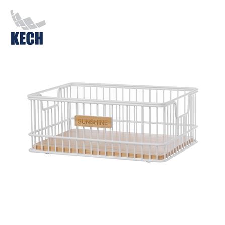 ตะกร้าผลไม้เหลี่ยม KECH SUNSHINE 20x27 ซม._0