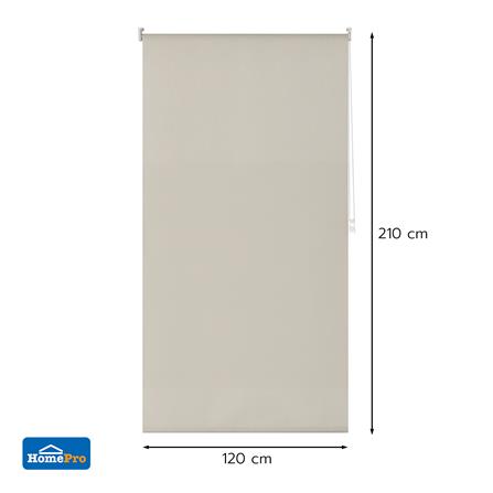 ผ้าม่านม้วน HOME LIVING STYLE RADIAN 120x210 ซม. สีครีม_6