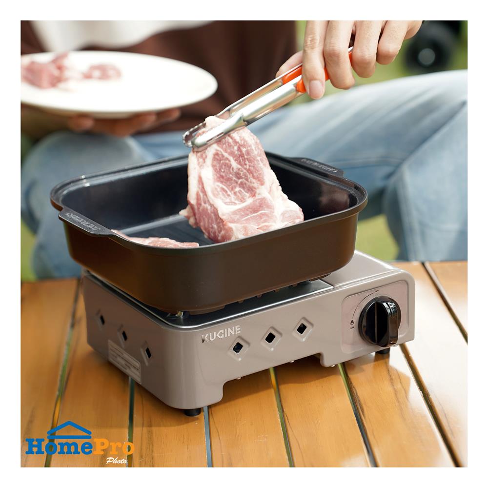 เตาแก๊สปิกนิก KUCINE HINOKO GREY