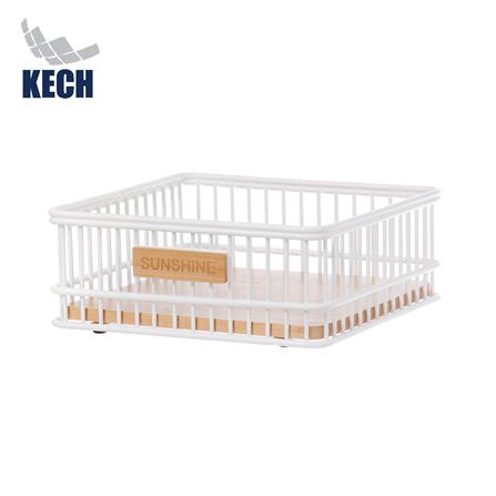 ตะกร้าผลไม้เหลี่ยม KECH SUNSHINE 18.6 ซม._0