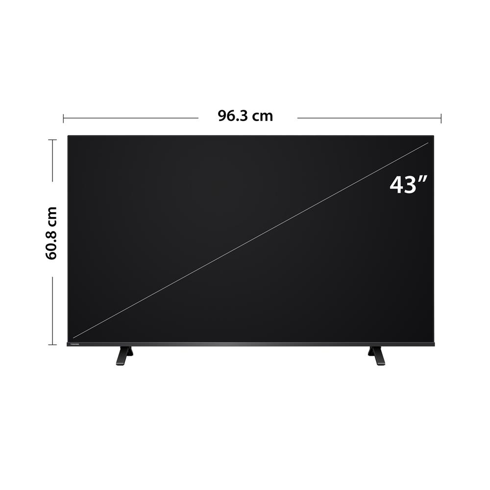 ทีวีแอลอีดี 43 นิ้ว TOSHIBA (4K, LED, VIDAA) 43C350RP
