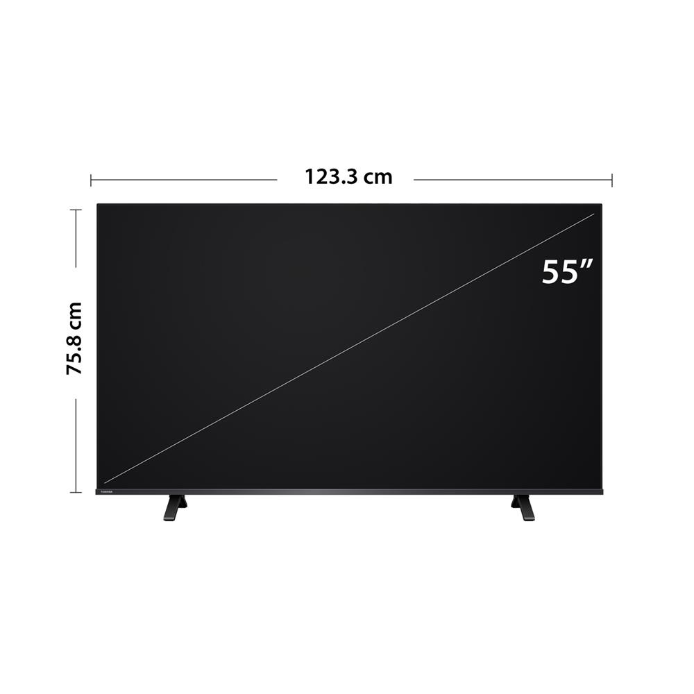ทีวีแอลอีดี 55 นิ้ว TOSHIBA (4K, LED, VIDAA) 55C350RP