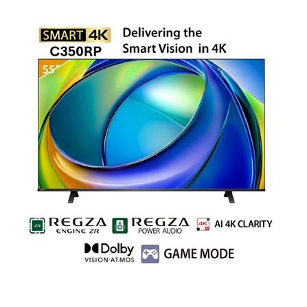 ทีวีแอลอีดี 55 นิ้ว TOSHIBA (4K, LED, VIDAA) 55C350RP_6