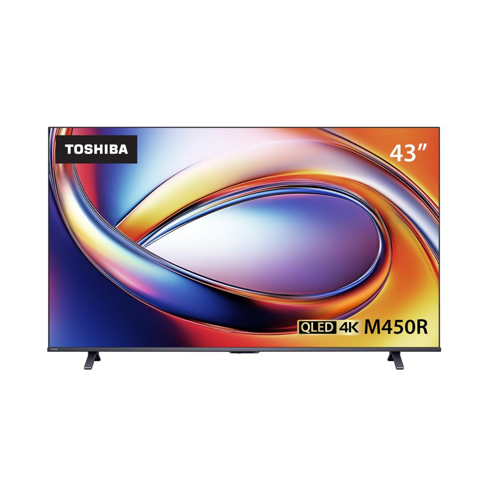 ทีวีคิวแอลอีดี 43 นิ้ว TOSHIBA (4K, QLED, VIDAA) 43M450RP