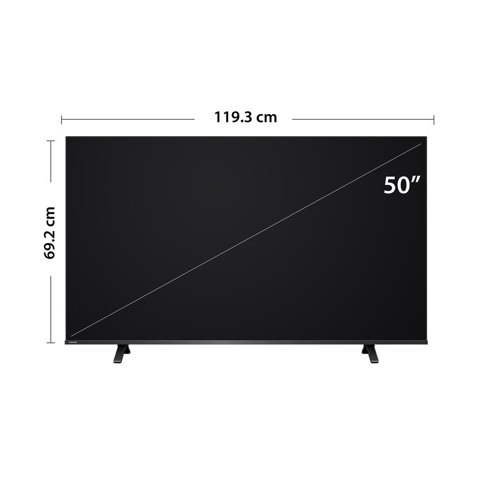ทีวีแอลอีดี 50 นิ้ว TOSHIBA (4K, LED, VIDAA) 50C350RP