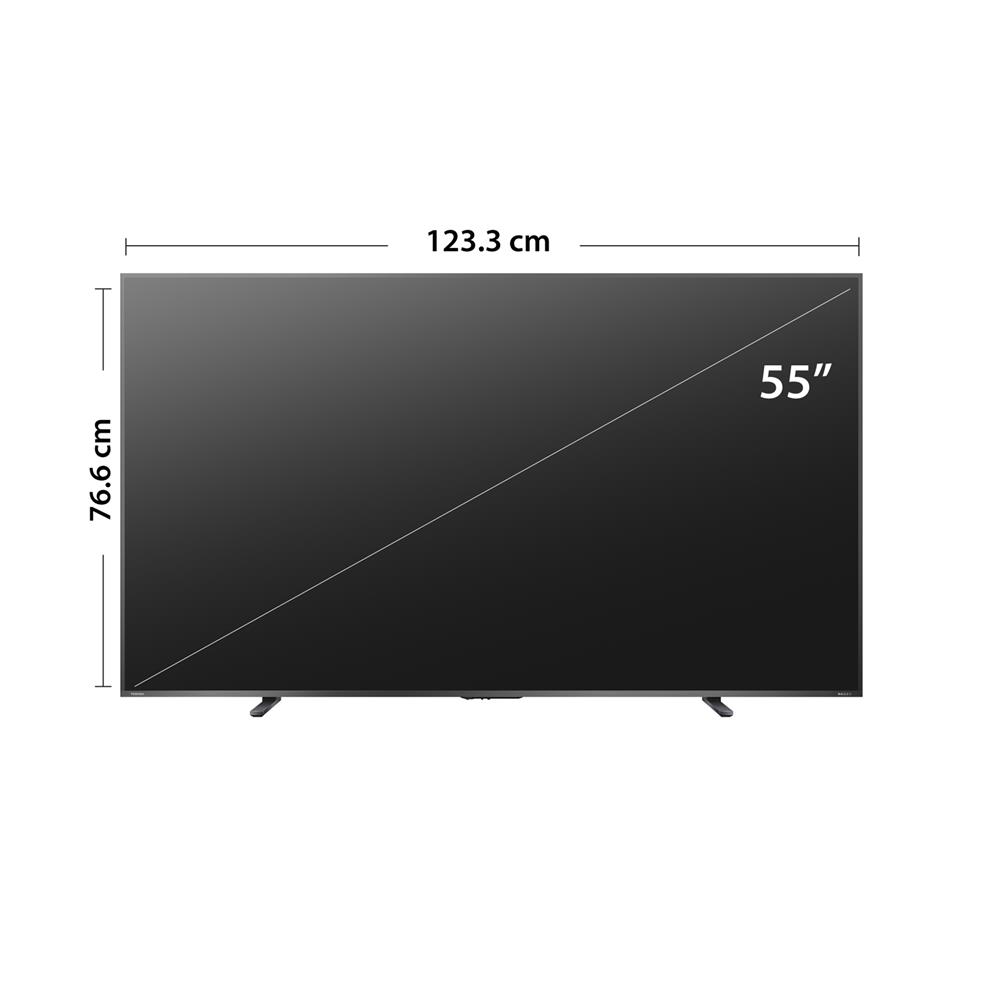 ทีวีคิวแอลอีดี 55 นิ้ว TOSHIBA (4K, QLED, VIDAA) 55Z570RP