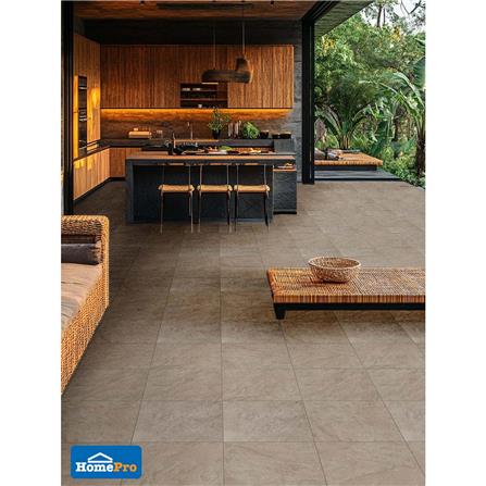 กระเบื้องพื้นพอร์ซเลน 16x16 นิ้ว COTTO เทรย์ น้ำตาล PM 0.96 ตร.ม._4