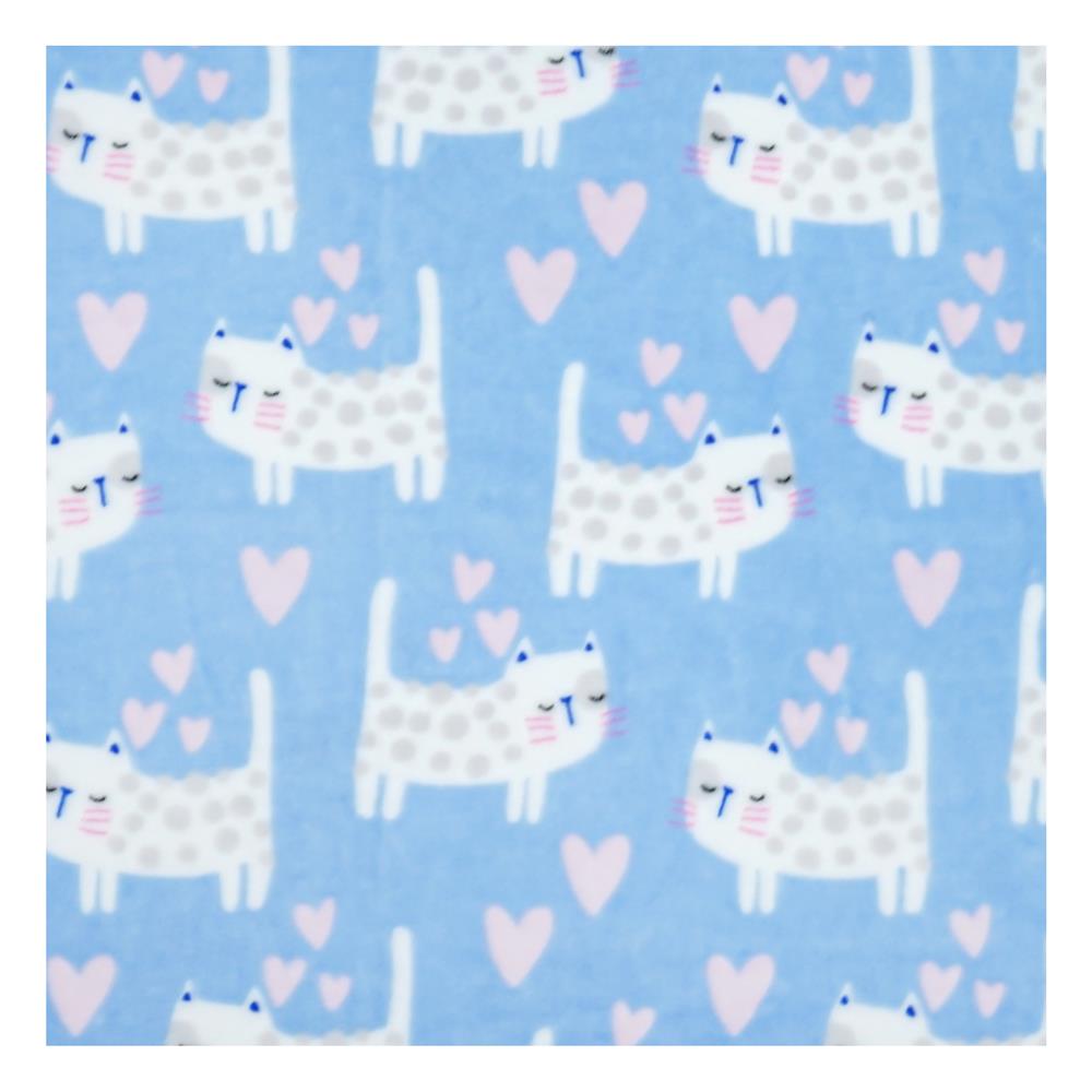 ผ้าห่ม SNAZZ NEKO 50x60 นิ้ว สี BLUE