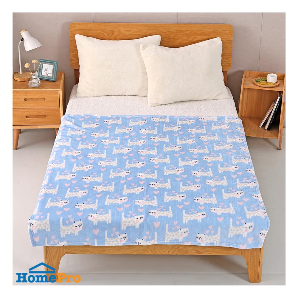ผ้าห่ม SNAZZ NEKO 50x60 นิ้ว สี BLUE