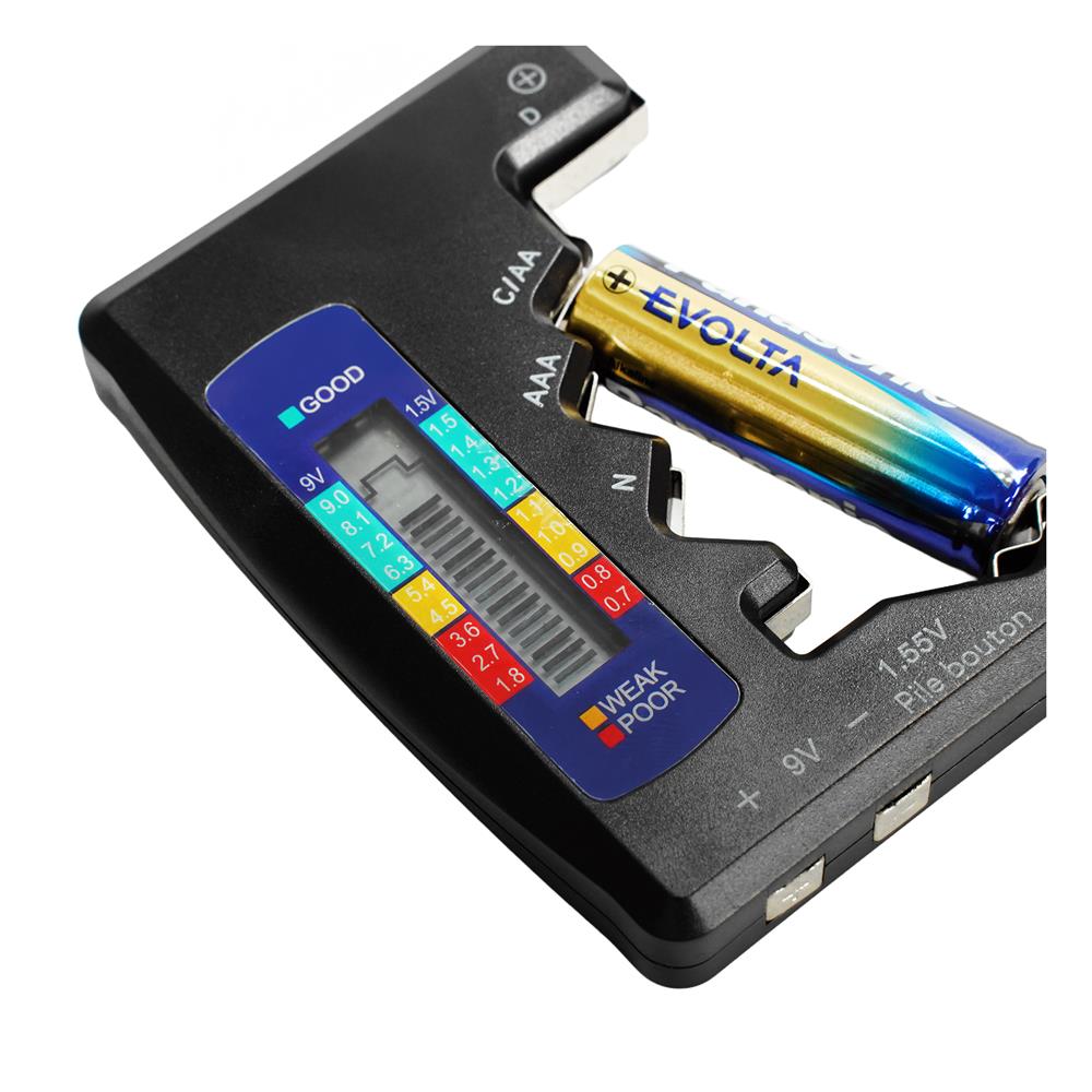 เครื่องวัดถ่านไฟฉายอเนกประสงค์ ELECKTA