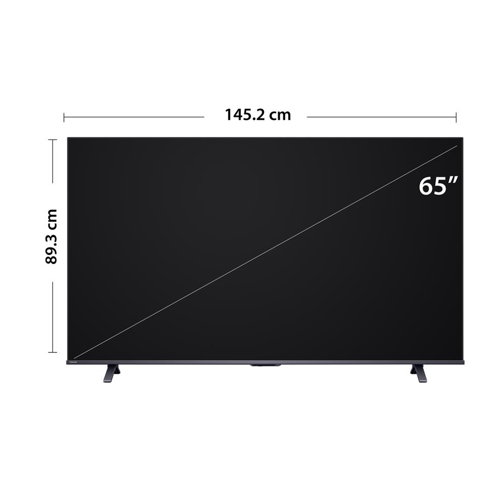 ทีวีคิวแอลอีดี 65 นิ้ว TOSHIBA (4K, QLED, VIDAA) 65M450RP