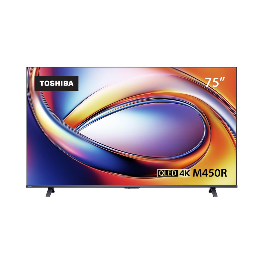 ทีวีคิวแอลอีดี 75 นิ้ว TOSHIBA (4K, QLED, VIDAA) 75M450RP