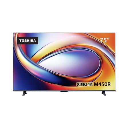 ทีวีคิวแอลอีดี 75 นิ้ว TOSHIBA (4K, QLED, VIDAA) 75M450RP_0