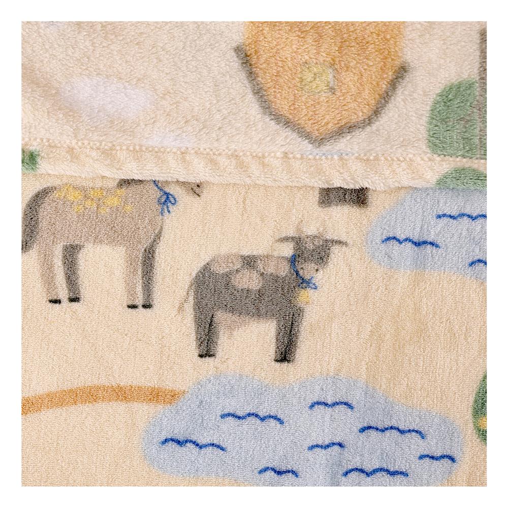 ผ้าห่ม SNAZZ LITTLE FARM 50x60 นิ้ว สี BROWN