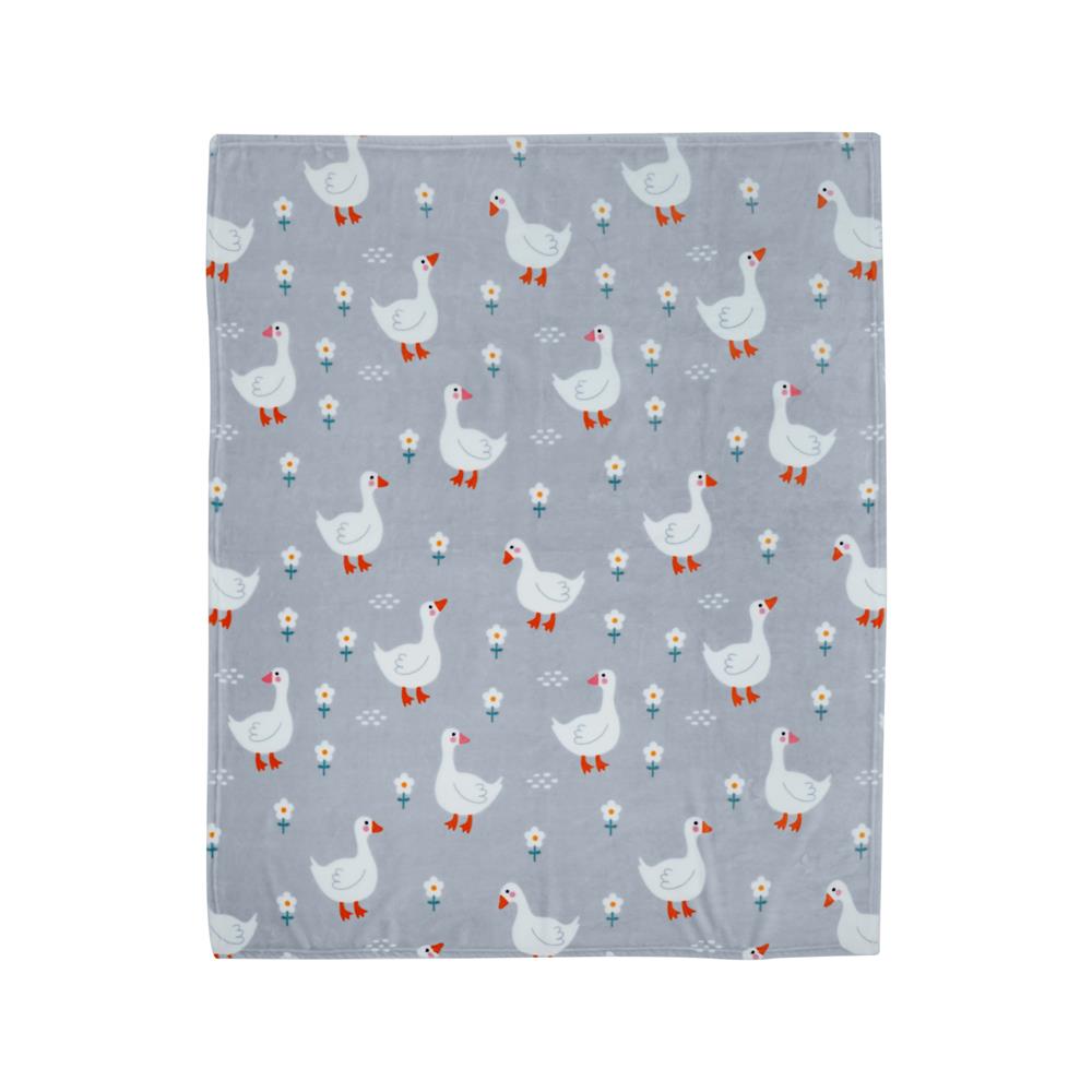 ผ้าห่ม SNAZZ DUCKIE 50x60 นิ้ว สี GREY