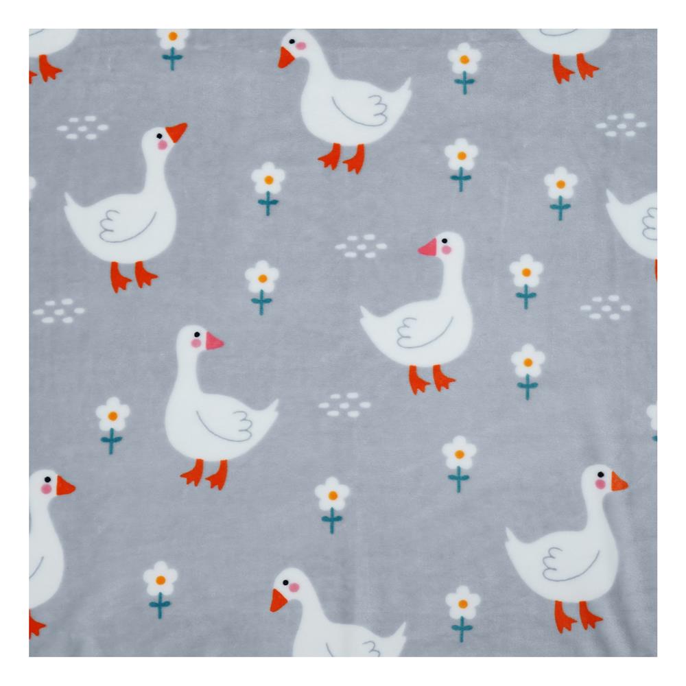 ผ้าห่ม SNAZZ DUCKIE 50x60 นิ้ว สี GREY