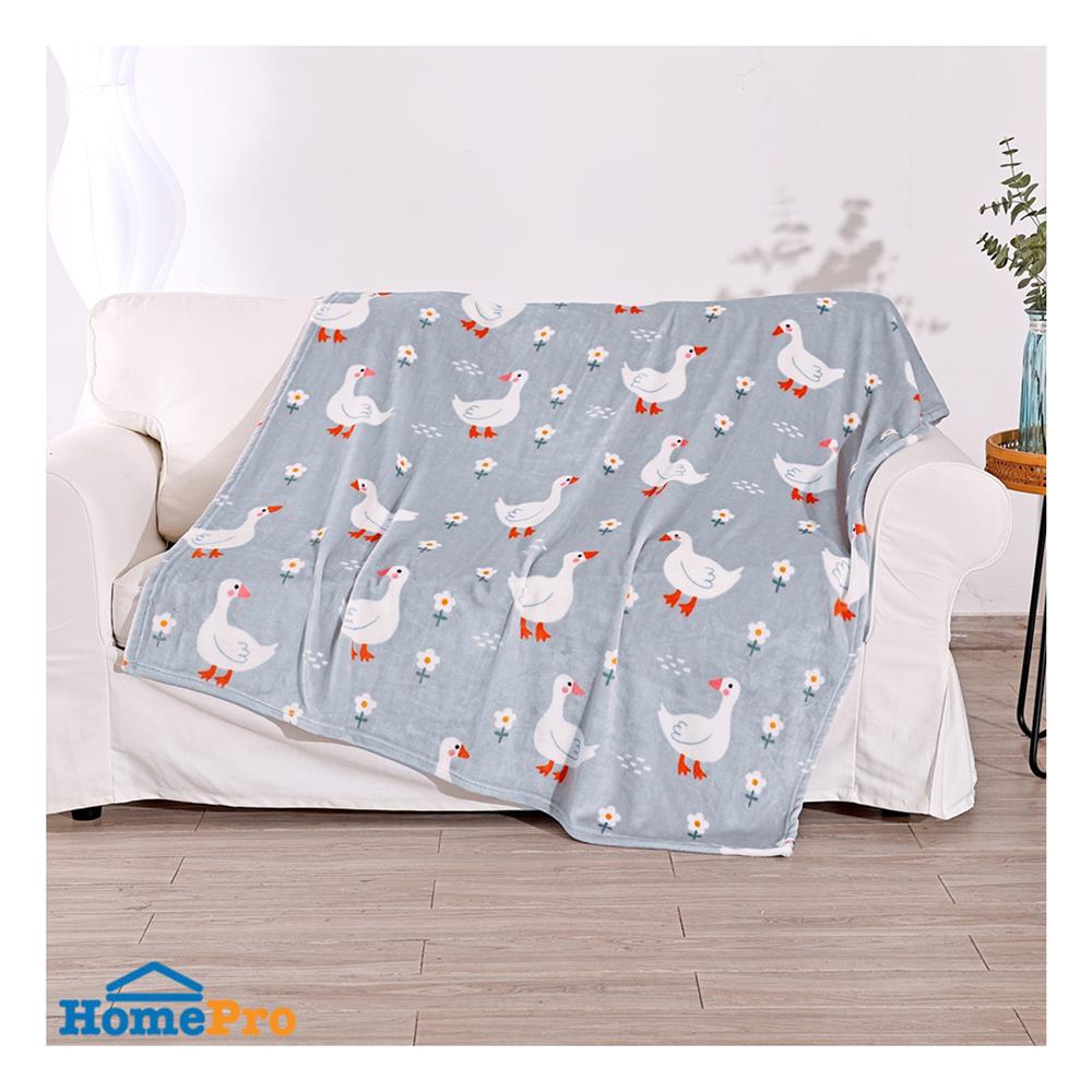 ผ้าห่ม SNAZZ DUCKIE 50x60 นิ้ว สี GREY