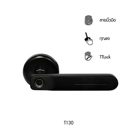 กลอนดิจิตอล COLT T130 สีดำ_7