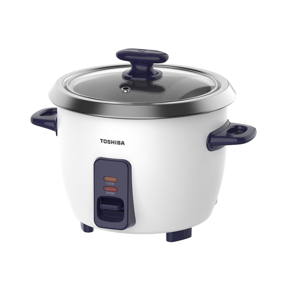 หม้อหุงข้าว CONVENTIONAL TOSHIBA RC-6MHUTH(B) 0.6 ลิตร