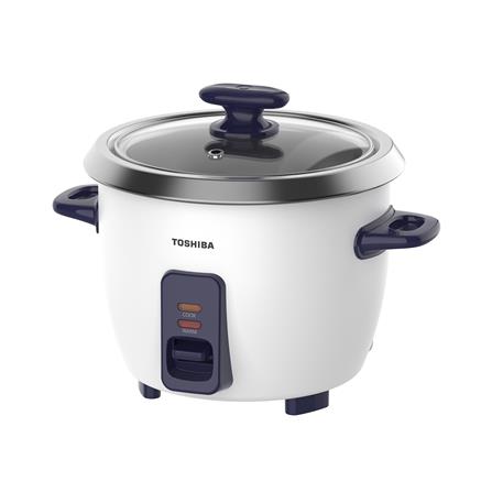 หม้อหุงข้าว CONVENTIONAL TOSHIBA RC-6MHUTH(B) 0.6 ลิตร_1
