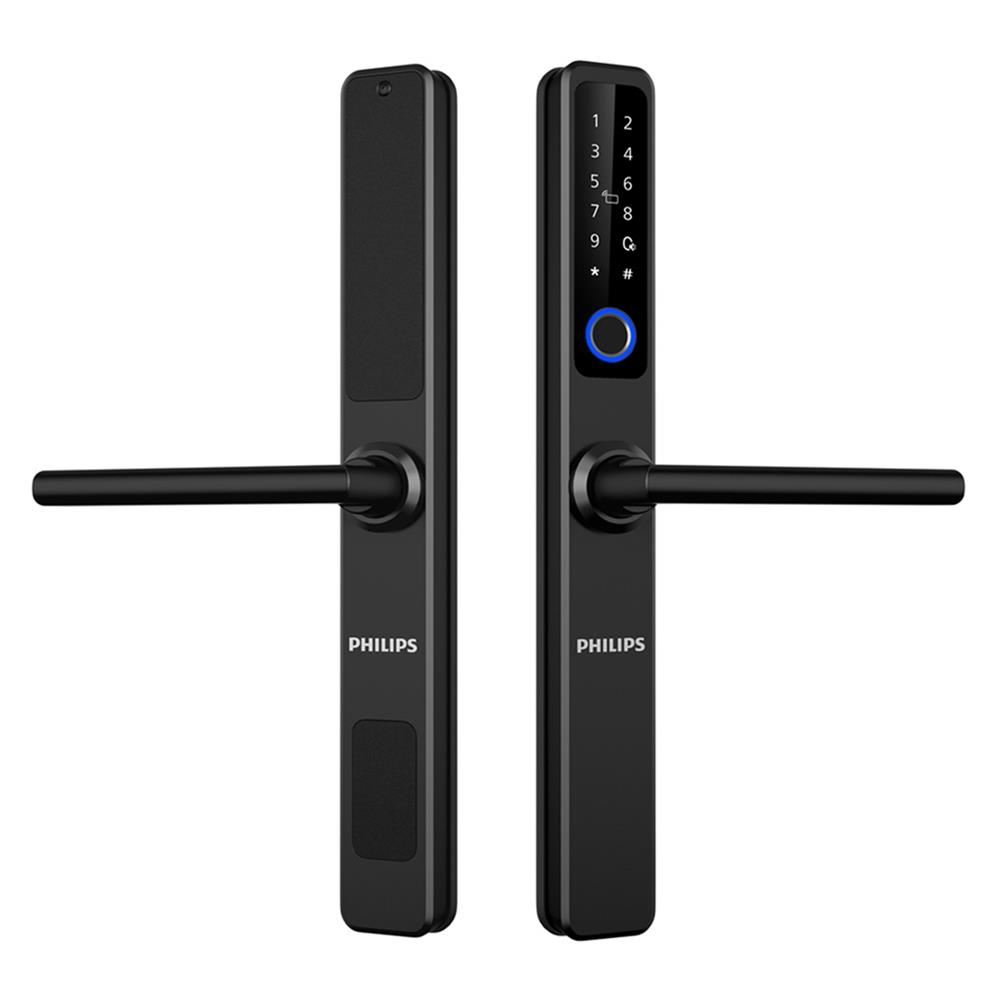 กลอนดิจิตอล PHILIPS PHL-608 สี BLACK