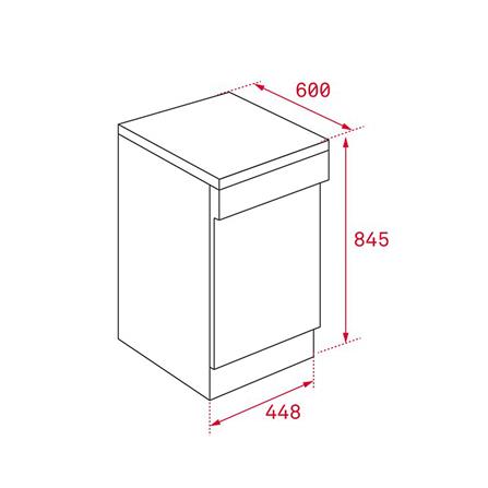 เครื่องล้างจานตั้งพื้น TEKA LP8 410 SS_5