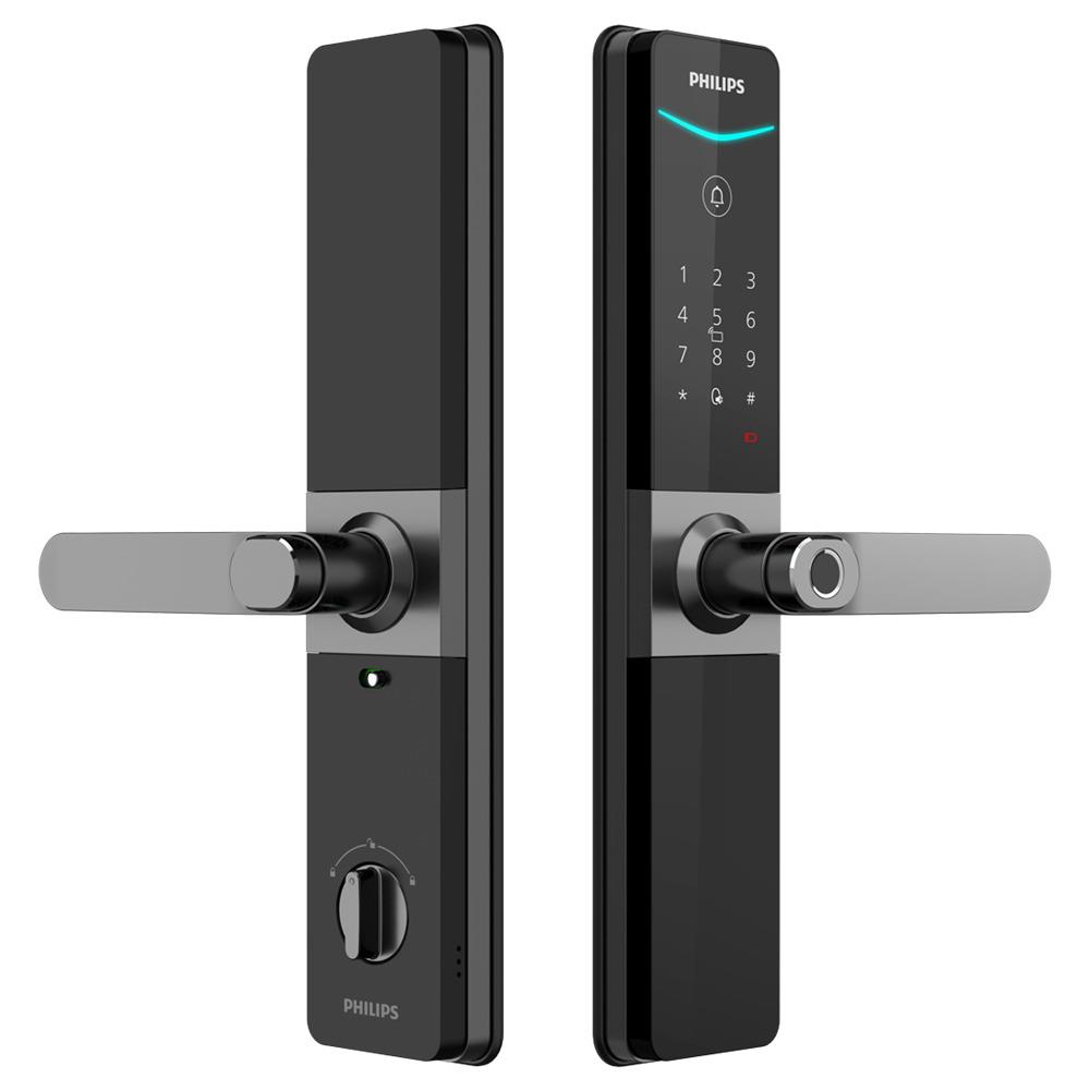 กลอนประตูดิจิตอล PHILIPS PHL-610 สีดำ_0