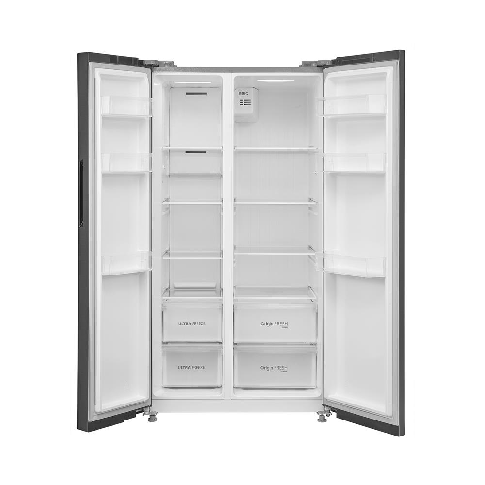 ตู้เย็น SIDE BY SIDE TOSHIBA GR-RS696WI-PMTH(60) 19.6 คิว อินเวอร์เตอร์ สีเทาเข้ม