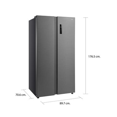 ตู้เย็น SIDE BY SIDE TOSHIBA GR-RS696WI-PMTH(60) 19.6 คิว อินเวอร์เตอร์ สีเทาเข้ม_6