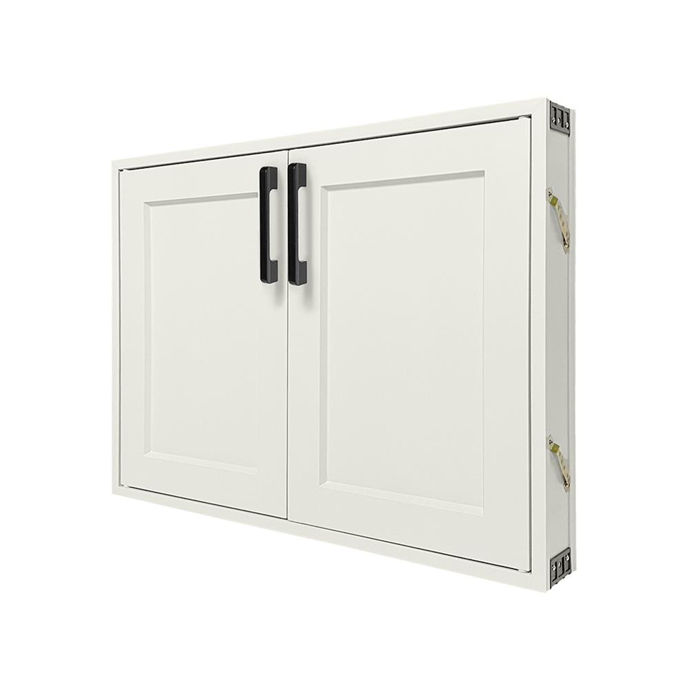 บานซิงค์คู่ ABS CABIN HOLLYN 84x64 ซม. สีเบจ