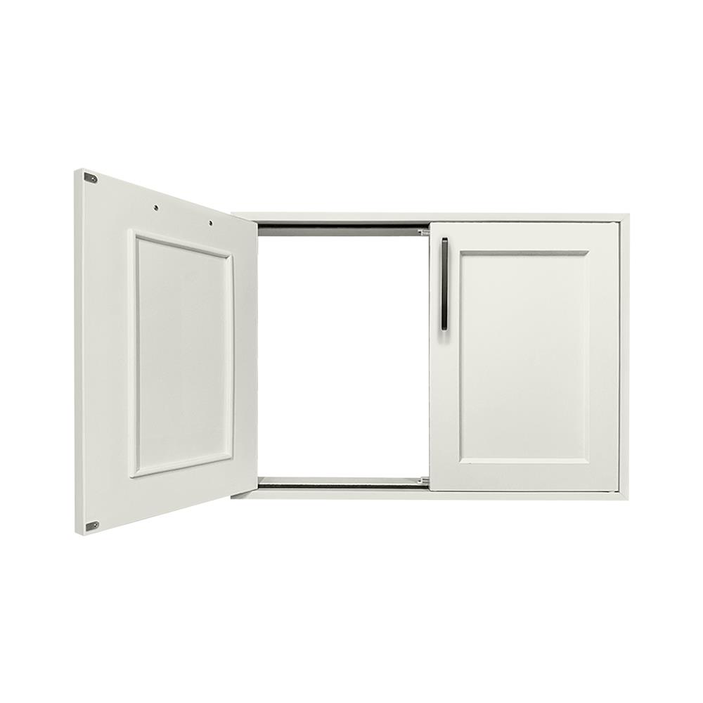 บานซิงค์คู่ ABS CABIN HOLLYN 84x64 ซม. สีเบจ