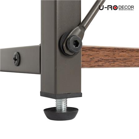 โต๊ะทำงาน U-RODECOR BELLO 120 ซม. สีวอลนัท_16