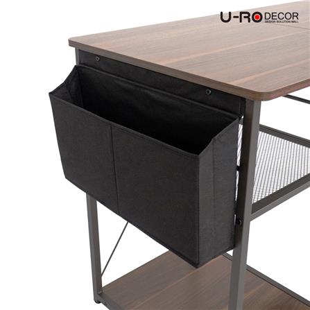 โต๊ะทำงาน U-RODECOR BELLO 120 ซม. สีวอลนัท_7