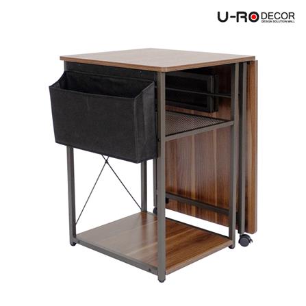 โต๊ะทำงาน U-RODECOR BELLO 120 ซม. สีวอลนัท_10