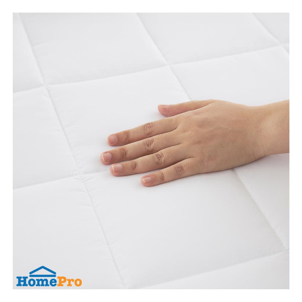 ผ้ารองกันเปื้อน QUEEN SIZE LOTUS FULL FIT PERFECT SLEEP สีขาว