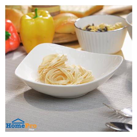 จานบัวเหลี่ยม PORCELAIN 7.5 นิ้ว KECH HANA_3